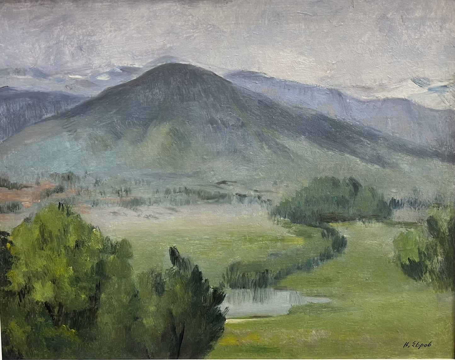 Nikolay Evrov "Mountain Landscape"