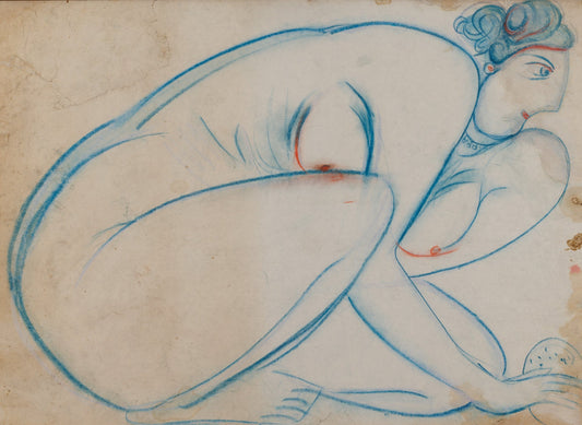 Оригинална картина на Димитър Казаков - НЕРОН "Голо тяло 2" от Галерия Роял