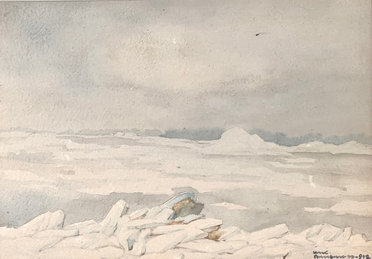 Никола Пиндиков "Зимен Пейзаж"