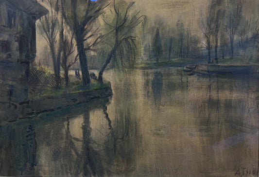 Ангел Тилов "Пейзаж"