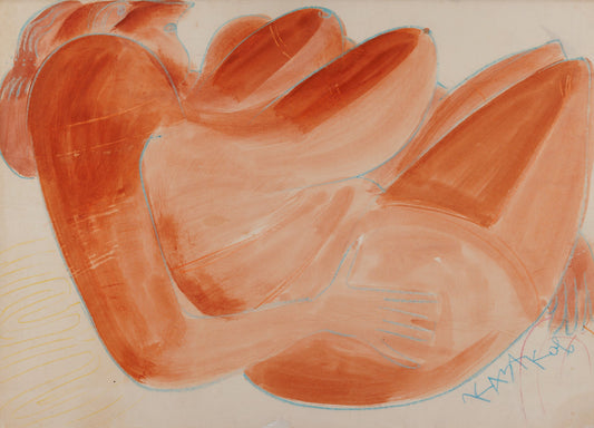 Оригинална картина на Димитър Казаков – НЕРОН „Голо тяло 4" от Галерия Роял