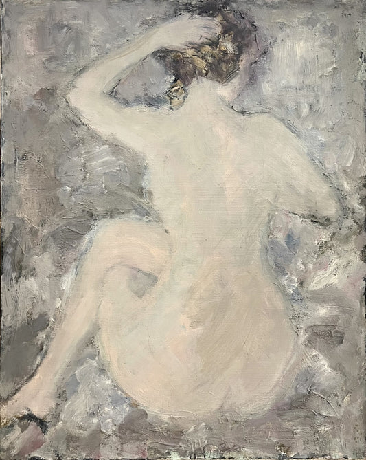 Оригинална картина на Добрин Пейчев "Голо Тяло", 1984 г. от Галерия Роял