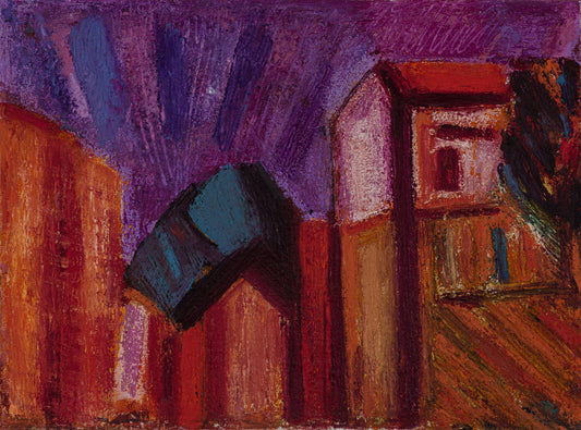 Оригинална картина на Генко Генков "Пейзаж" от Галерия Роял