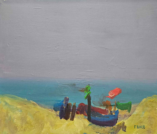 Оригинална картина на Георги Баев "Дюни" от Галерия Роял