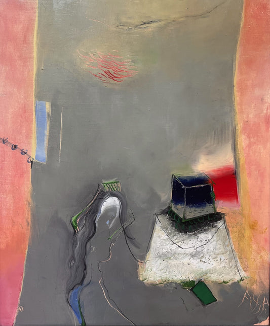 Оригинална картина на Греди Асса "Женска Фигура 1" от Галерия Роял