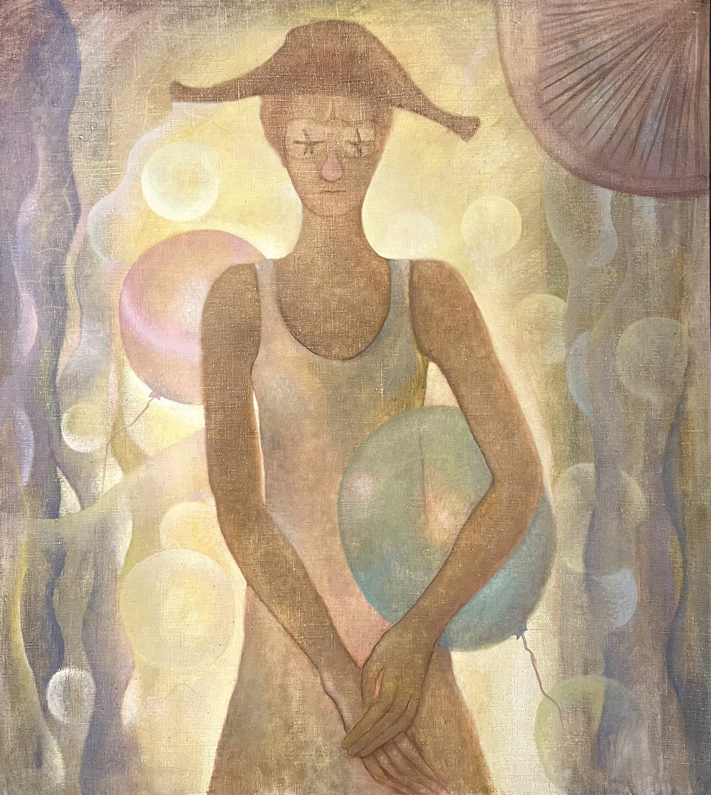 Оригинална картина на Мари-Терез Господинова "Арлекина" от Галерия Роял