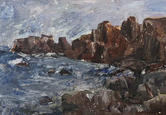 Оригинална картина на Ванко Урумов "Морски Пейзаж" от Галерия Роял