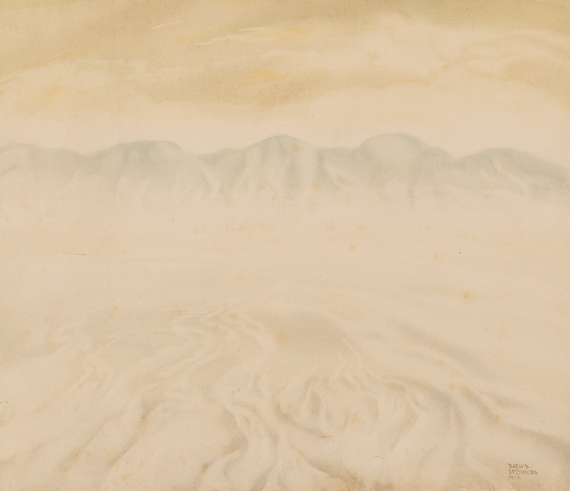 Оригинална картина на Васил Стоилов "Зимен пейзаж II" от Галерия Роял