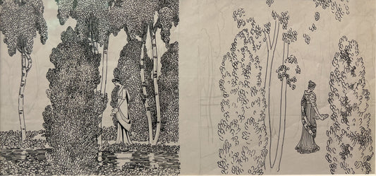 Оригинална картина на Владимир Димитров - Майстора "Туш" от Галерия Роял